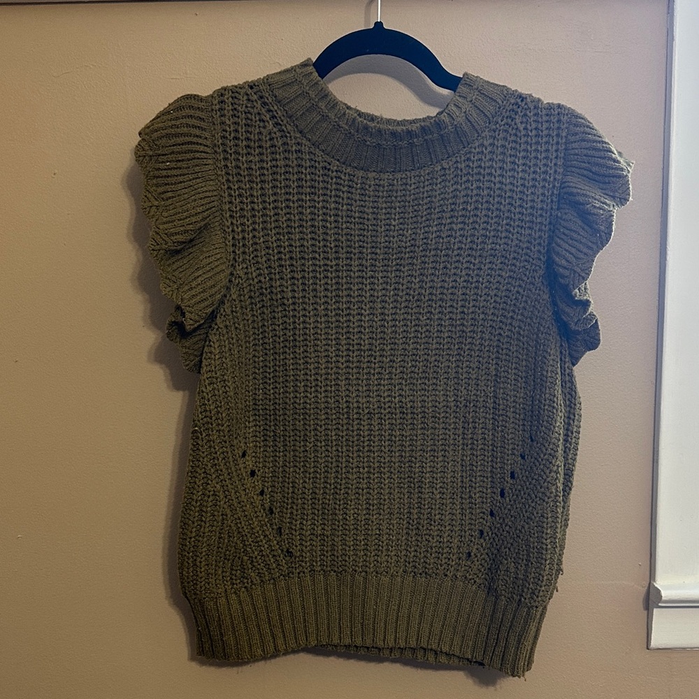 Universal Thread Khaki Knit Pullover